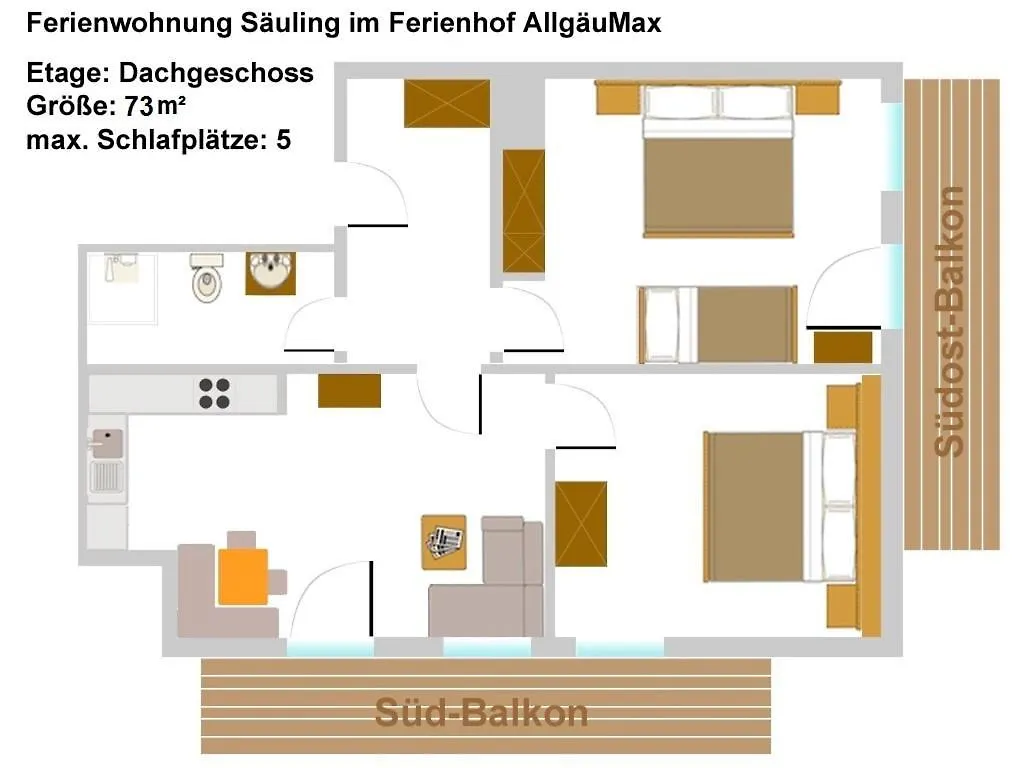 Country house Ferienhof Allgaeumax Fussen